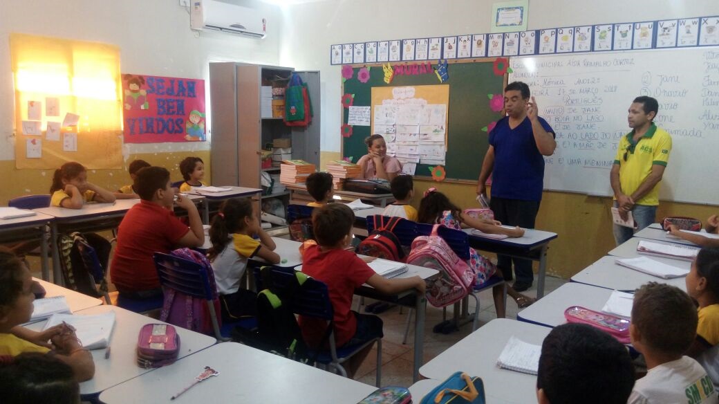 Palestra sobre Dengue na Escola