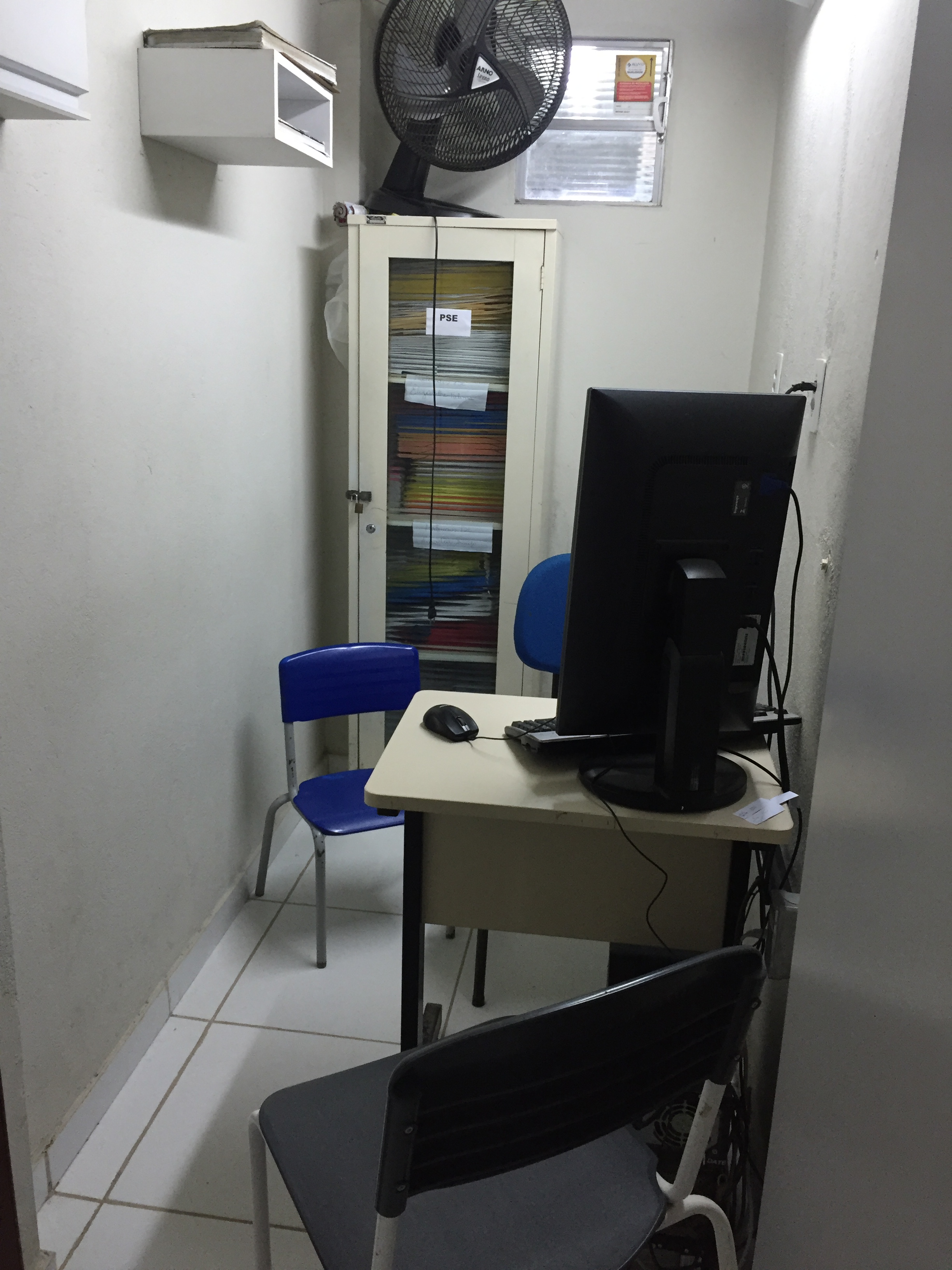 Figura 3. Local de escuta qualificada da USF Cidade Praia.